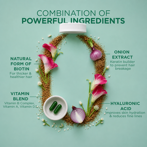 Hair, Nails & Skin Support (Biotin)