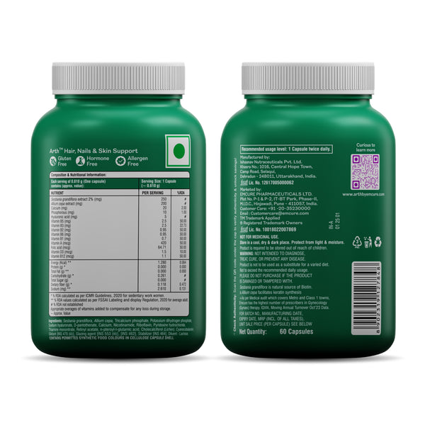 Hair, Nails & Skin Support (Biotin)