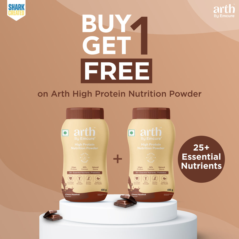 High protein Nutrition Powder (Choco hazelnut) (Buy One Get One Offer)
