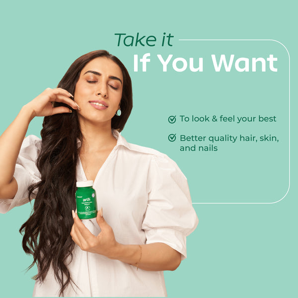 Hair, Nails & Skin Support (Biotin)