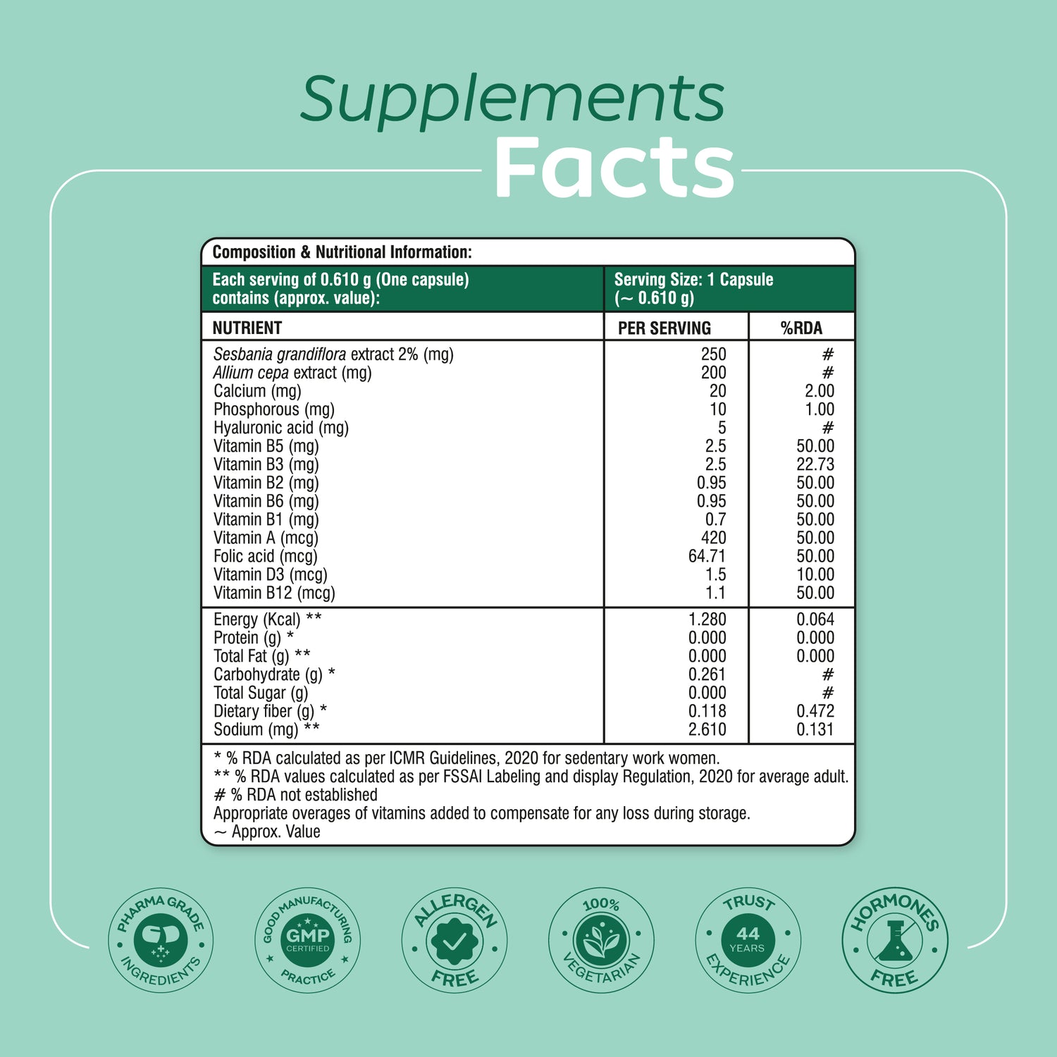 Hair, Nail & Skin Support