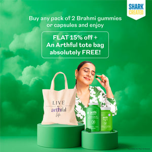 Brahmi gummies (Free Tote Bag on pack of 2)