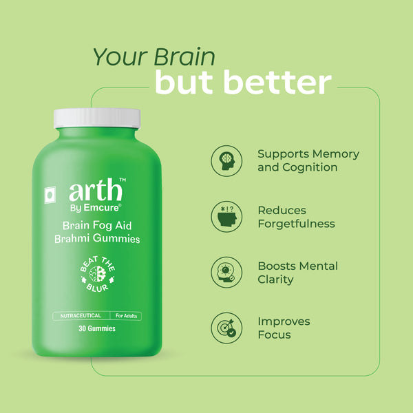 Brahmi gummies (Free Tote Bag on pack of 2)