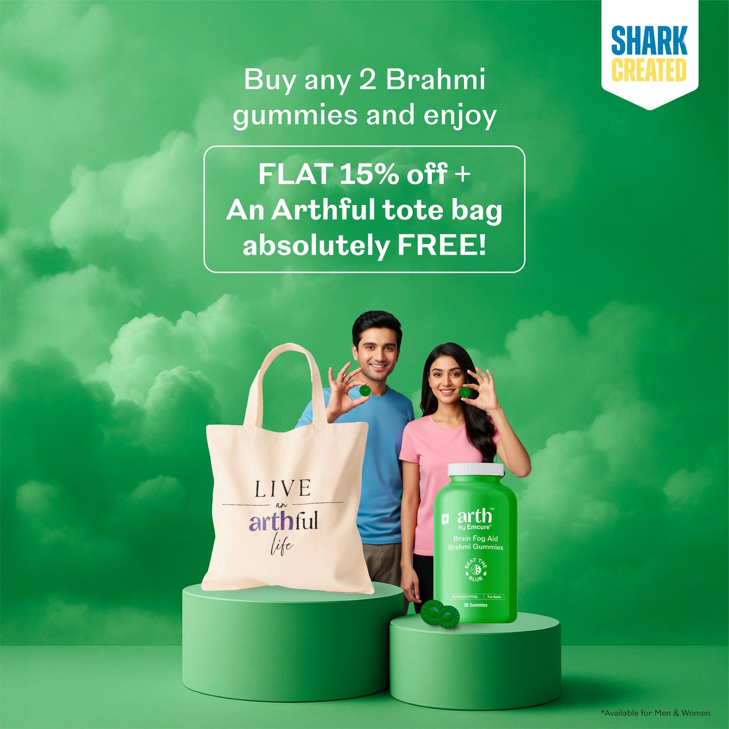 Brahmi Gummies (Exclusive Tote Bag Free)