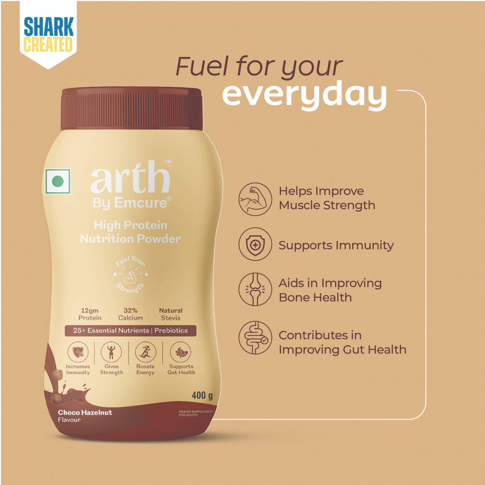 High protein Nutrition Powder (Choco hazelnut)