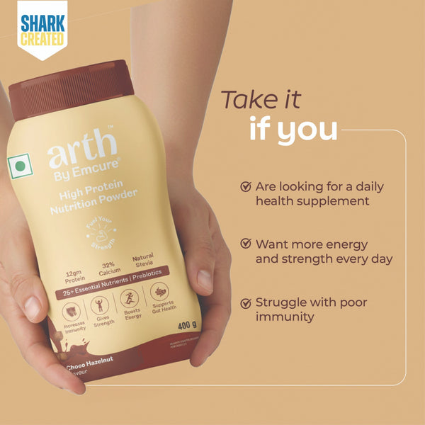 High protein Nutrition Powder (Choco hazelnut)