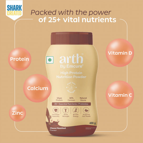 High protein Nutrition Powder (Choco hazelnut)