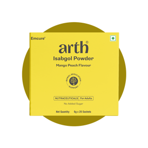 Arth Isabgol Powder - Mango Peach Flavour