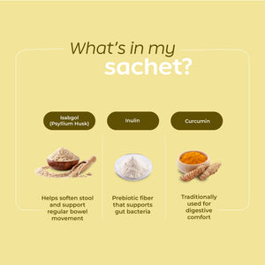 Arth Isabgol Powder - Mango Peach Flavour