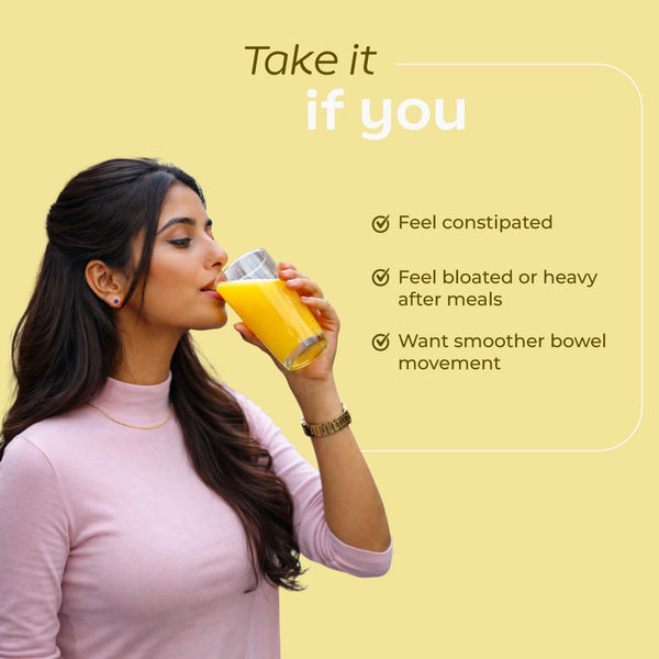 Arth Isabgol Powder - Mango Peach Flavour
