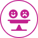 Manages emotional balance