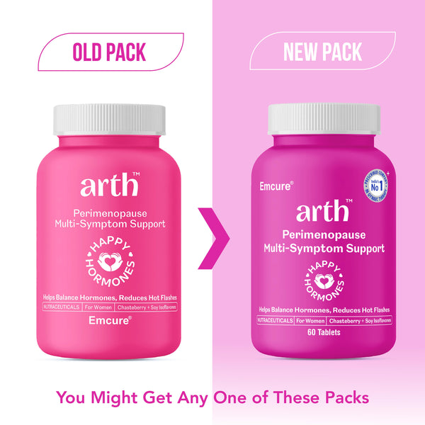 Perimenopause Multi Symptom Support- Tablets with Free Intimate Cream 30gm