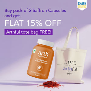 Saffron Capsules (Free Tote Bag on pack of 2)