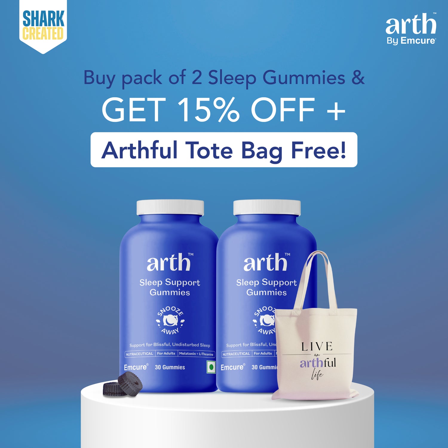 Sleep gummies (Free Tote Bag on pack of 2)