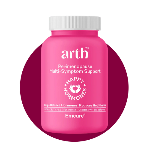 Perimenopause Multi Symptom Support- Tablets with Free Intimate Cream 30gm